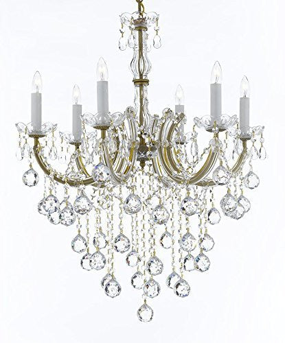 Maria Theresa Chandelier Crystal Lighting Chandeliers H 30" W 22" - J10-B61/26066/6