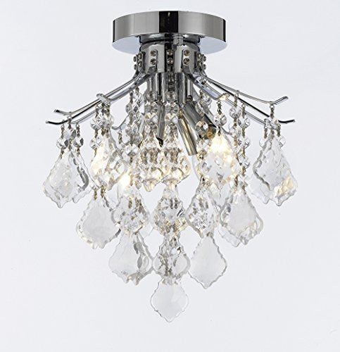 French Empire Empress Crystal (Tm) Chandelier Lighting H8" X W12" - J10-B7/Cs/26061/4