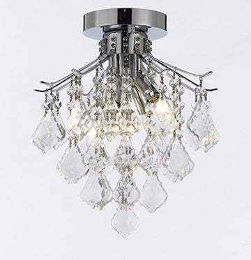 French Empire Empress Crystal (Tm) Chandelier Lighting H8" X W12" - J10-B7/Cs/26061/4