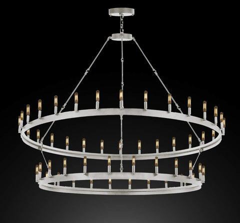 *CLOSEOUT PRICE - LIMITED QUANTITY LEFT* Wrought Iron Vintage Barn Metal Castile Chandelier Industrial Loft Rustic Lighting Great for The Living Room, Dining Room, Foyer and Entryway, Family Room, and More - CO-CS/3428/54