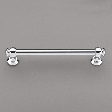 Louvre Collection 6" Pull Handle Hardware Satin Nickel Finish Pulls Great for Kitchen or Bathroom Cabinets, Drawers, Dressers, and More! - 	P100-12/4550