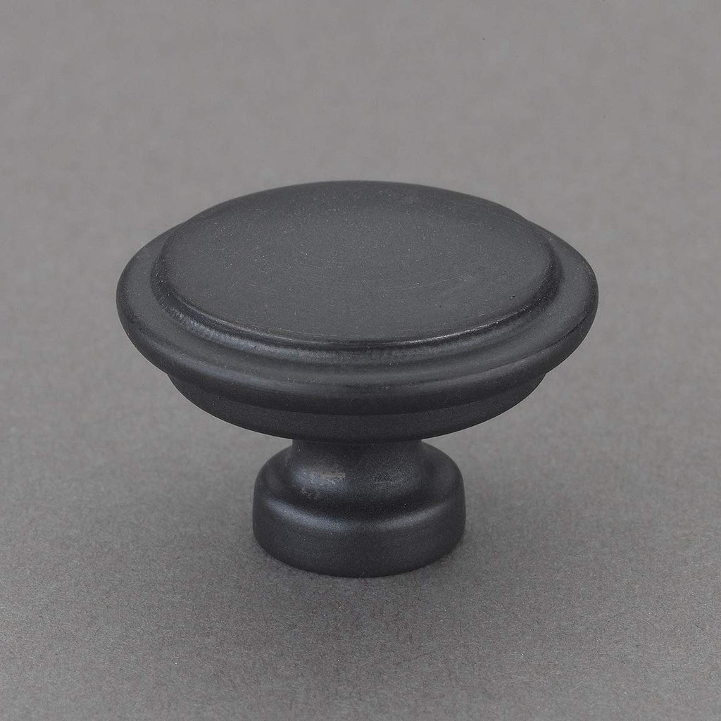 Louvre Collection 1" Knob Pulls Handle Hardware Bronze Finish Great for Kitchen or Bathroom Cabinets, Drawers, Dressers, and More! - P100-13/4537