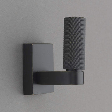 Belle Knurled Collection Bronze Towel Hook/Robe Hook - Good for Kitchen, Bathroom, Bedroom, Or Closet Hardware - P100-13/4556