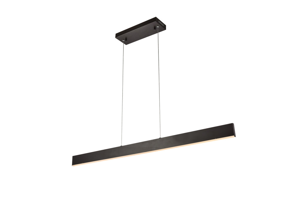 ZC121-5101D48BR - Regency Lighting: Kirra LED light in brown Pendant
