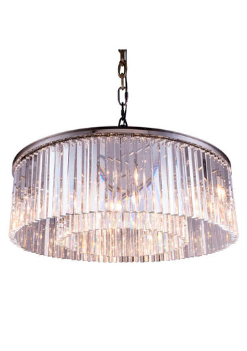 ZC121-1208G43PN-GT/RC By Regency Lighting - Sydney Collection Polished nickel Finish 10 Lights Pendant Lamp