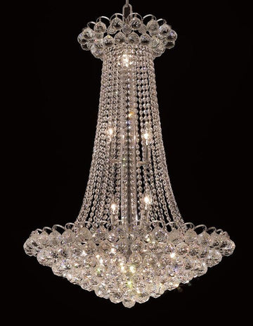 ZC121-2001D27C/EC By Regency Lighting - Godiva Collection Chrome Finish 15 Lights Dining Room