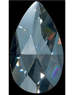 4" High Quality 30% Lead Tear Drop Crystals For Lamp & Chandeliers! CC-RC872-4-CL