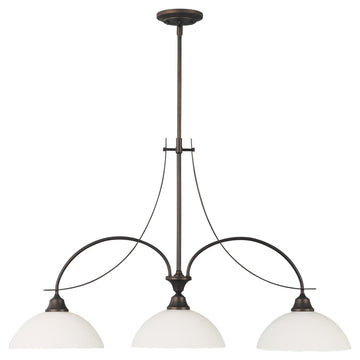 Murray Feiss 3 Bulb Oil Rubbed Bronze Chandelier - C140-F1886/3ORB