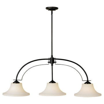 Murray Feiss 3 Bulb Oil Rubbed Bronze Chandelier - C140-F2248/3ORB