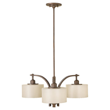 Murray Feiss 3 Bulb Corinthian Bronze Chandelier - C140-F2403/3CB