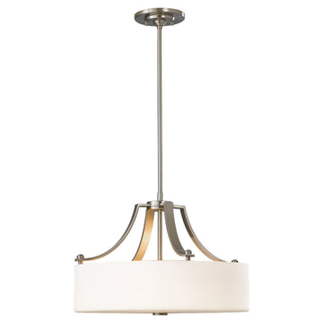 Murray Feiss 3 Bulb Brushed Steel Chandelier - C140-F2404/3BS