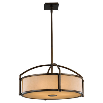 Murray Feiss 3 Bulb Heritage Bronze Chandelier - C140-F2489/3HTBZ