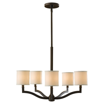 Murray Feiss 5 Bulb Oil Rubbed Bronze Chandelier - C140-F2519/5ORB