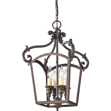 Murray Feiss 4 Bulb Oil Rubbed Bronze Chandelier - C140-F2801/4ORB