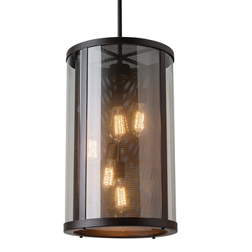 Murray Feiss 5 Bulb Oil Rubbed Bronze Outdoor Lantern Hanging - C140-OL12014ORB