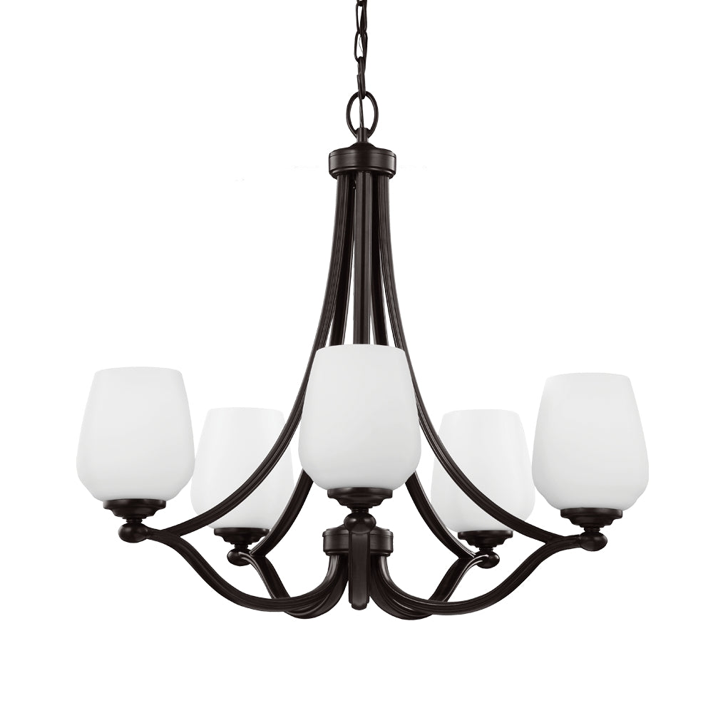 Murray Feiss 5 - Light Chandelier Heritage Bronze - C140-F2960/5HTBZ