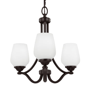 Murray Feiss 3 - Light Chandelier Heritage Bronze - C140-F2963/3HTBZ