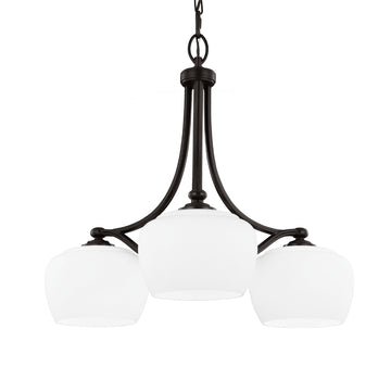 Murray Feiss 3 - Light Chandelier Heritage Bronze - C140-F2964/3HTBZ