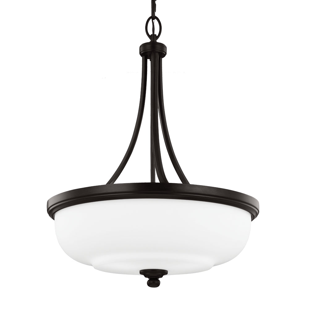 Murray Feiss 3 - Light Uplight Pendant Heritage Bronze - C140-F2966/3HTBZ