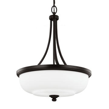 Murray Feiss 3 - Light Uplight Pendant Heritage Bronze - C140-F2966/3HTBZ