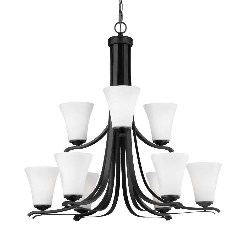 Murray Feiss 9 - Light Chandelier - C140-F2980/9ORB