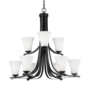 Murray Feiss 9 - Light Chandelier - C140-F2980/9ORB