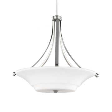 Murray Feiss 3 - Light Uplight Pendant - C140-F2983/3SN