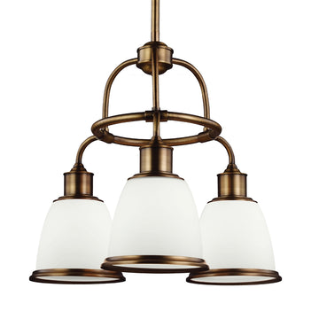 Murray Feiss 3 - Light Chandelier - C140-F3018/3AGB