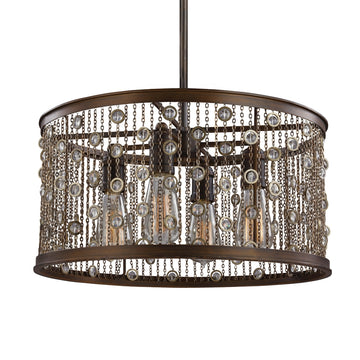 Murray Feiss 4 - Light Pendant - C140-F3045/4CSTB