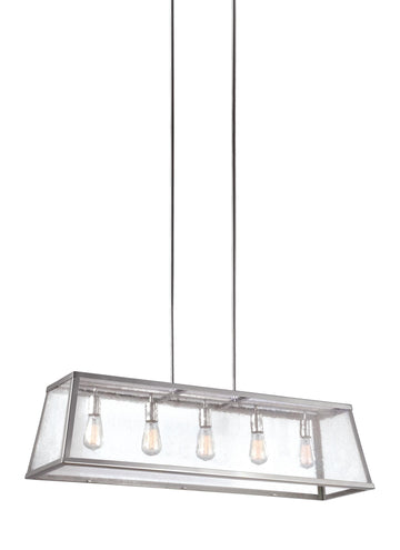 Murray Feiss 5 - Light Island Chandelier Polished Nickel - C140-F3073/5PN