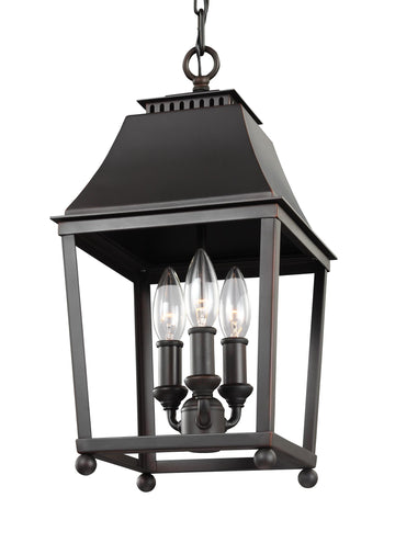 Murray Feiss 3 - Light Mini-Pendant Dark Antique Copper / Antique Copper - C140-F3088/3DAC/AC