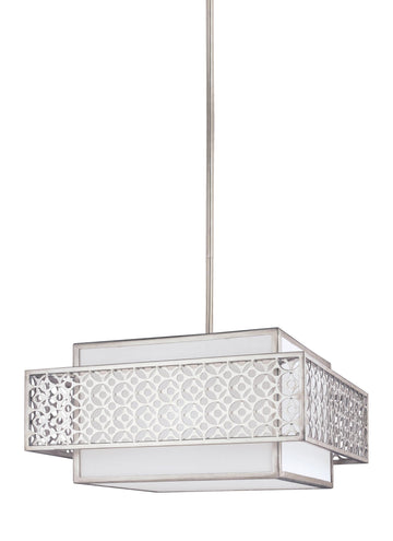 Murray Feiss 3 - Light Pendant Sunrise Silver - C140-F3103/3SRS