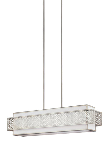 Murray Feiss 5 - Light Island Chandelier Sunrise Silver - C140-F3104/5SRS