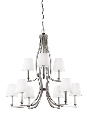 Murray Feiss 9 - Light Chandelier - C140-F3118/9PN