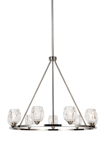 Murray Feiss 9 - Light Chandelier - C140-F3128/9PN