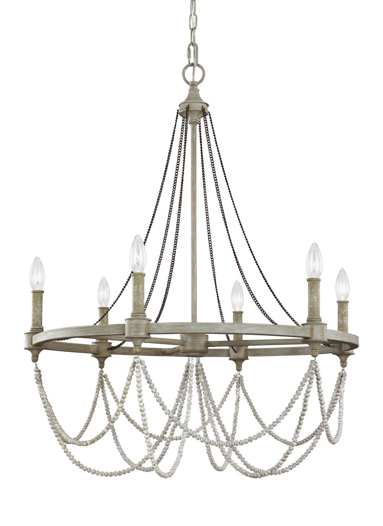 Murray Feiss 6 - Light Chandelier