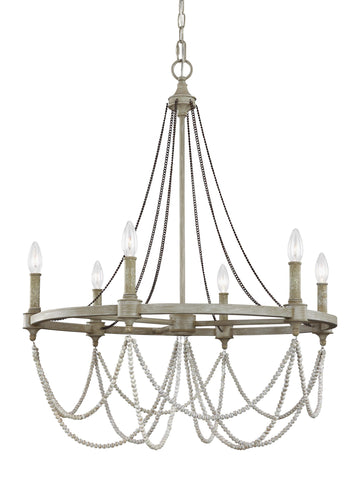 Murray Feiss 6 - Light Chandelier