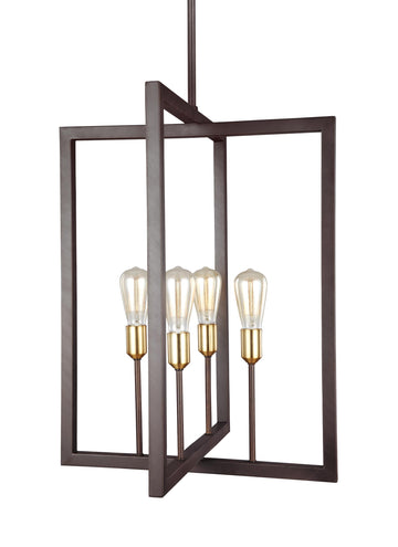 Murray Feiss 4 - Light Chandelier - C140-F3146/4NWB