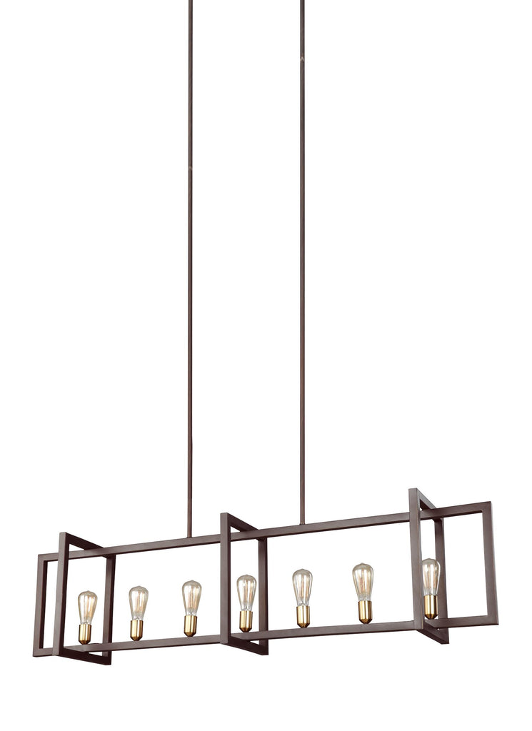Murray Feiss 7 - Light Island Chandelier - C140-F3148/7NWB