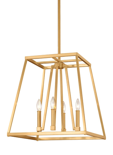 Murray Feiss 4 - Light Chandelier - C140-F3150/4GSB