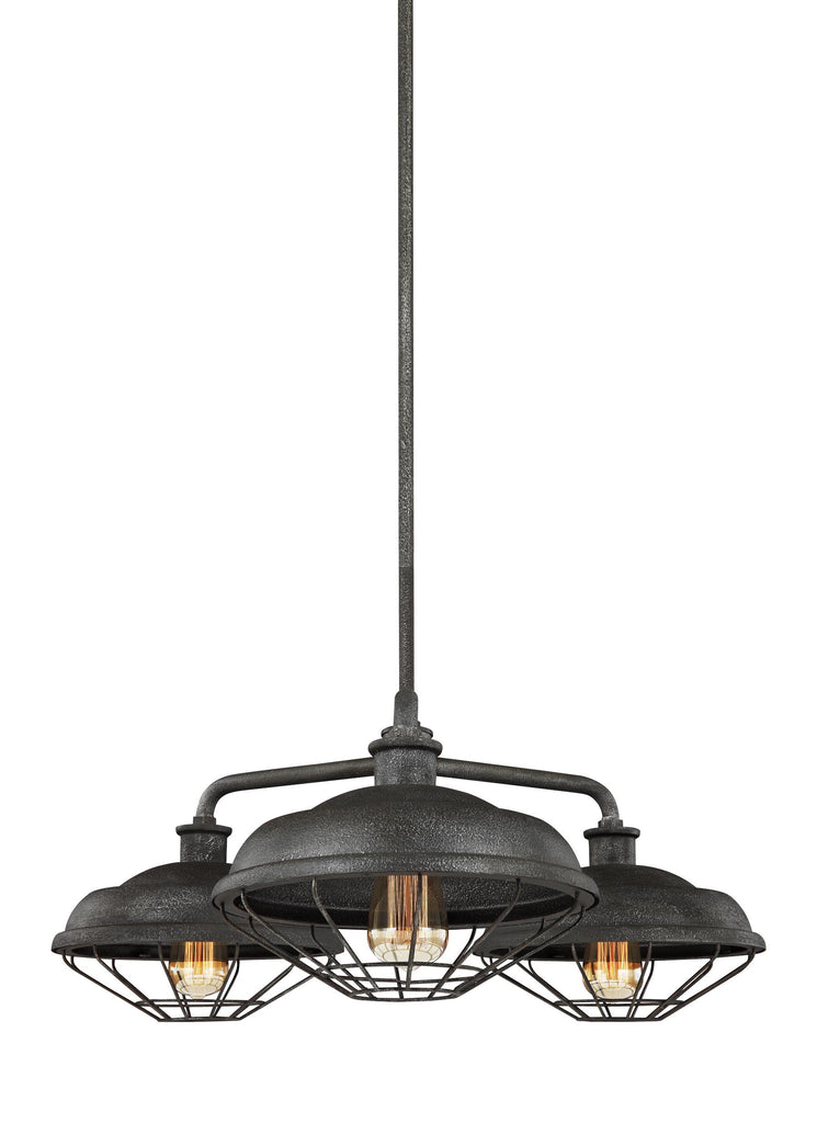 Murray Feiss 3 - Light Chandelier - C140-F3157/3SGM