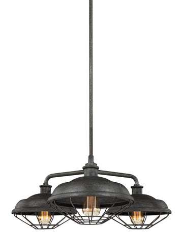Murray Feiss 3 - Light Chandelier - C140-F3157/3SGM