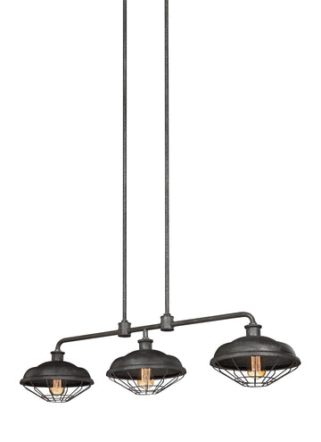 Murray Feiss 3 - Light Island Chandelier - C140-F3158/3SGM