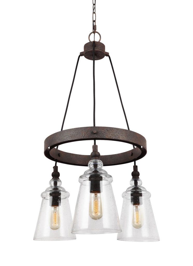 Murray Feiss 3 - Light Chandelier - C140-F3168/3DWI
