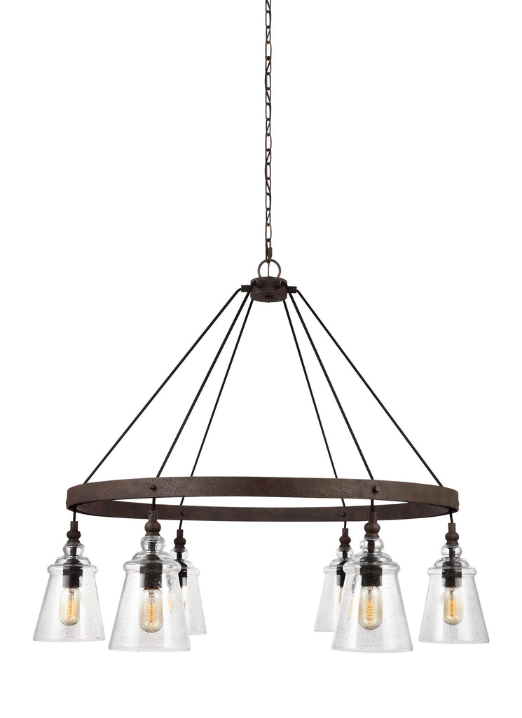 Murray Feiss 6 - Light Chandelier - C140-F3170/6DWI