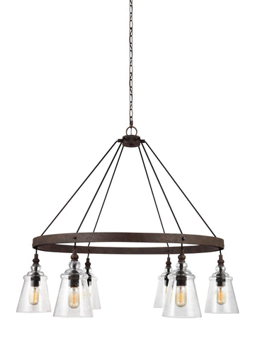 Murray Feiss 6 - Light Chandelier - C140-F3170/6DWI
