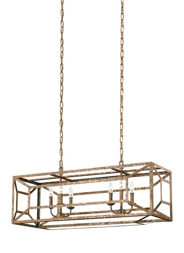 Murray Feiss 6 - Light Island Chandelier - C140-F3173/6DSGL