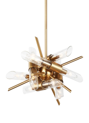 Murray Feiss 12 - Light Chandelier - C140-F3180/12BBS