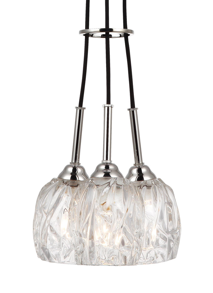 Murray Feiss 3 - Light Cluster Chandelier - C140-F3184/3PN