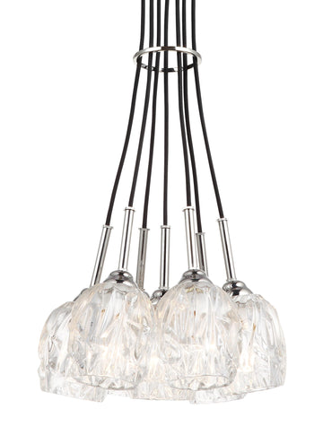 Murray Feiss 7 - Light Cluster Chandelier - C140-F3185/7PN